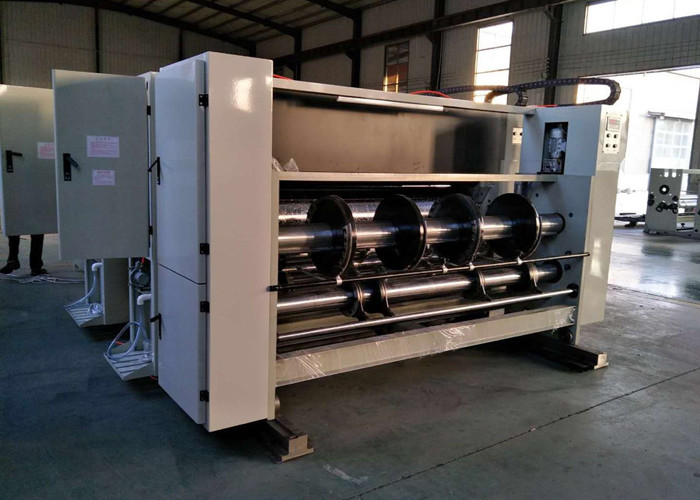 Chain Feed 3 Colors Corrugated Box Printing Machine 1200x2400mm Slotter Machinery