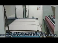 KSPack Máy xén lưỡi mỏng dạng sóng và máy xén bìa cứng màu trắng 1800mm-2600mm máy tốc độ cao