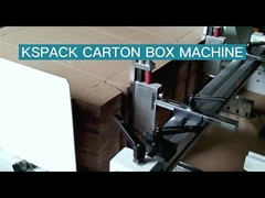 Máy làm thùng carton gấp hộp gấp dán thư mục máy dán hộp máy làm keo