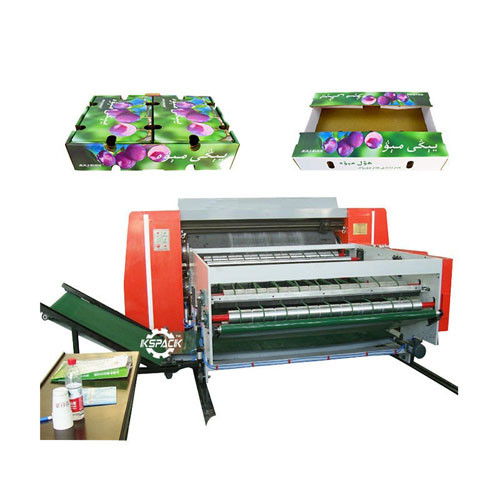 High Speed Corrugated Box Die Cutting Machine Rotary Type Pizza Box