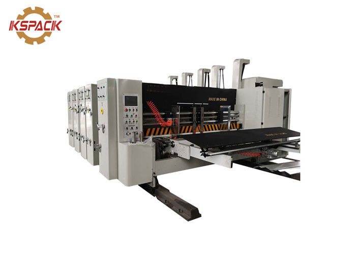 Automatic Carton Corrugated Box Printing Machine Multi Colors Box Making Machine
