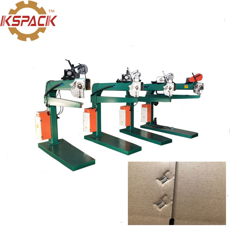 Manual Cardboard Carton Box Stitching Forming Stapler Machine