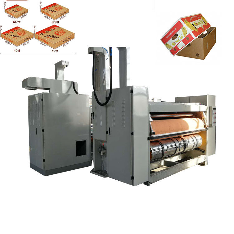 2-4 Colors Corrugated Box Printing Machine 100 - 200 Sheets / Min