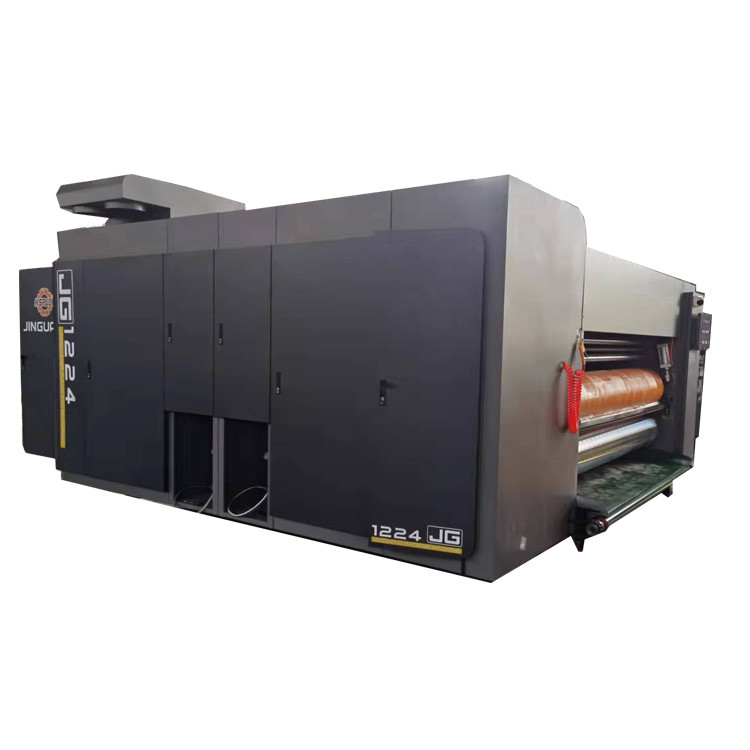 1500mm Edge Leader Corrugated Box Printing Machine double cover PLC control